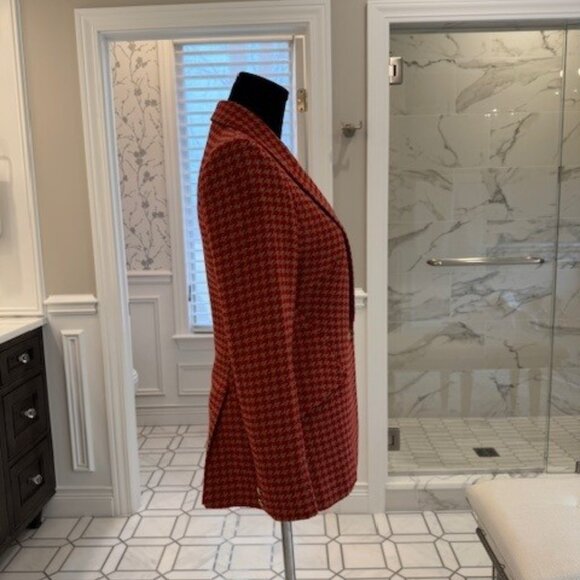 L'Agence Chamberlain Houndstooth Blazer. EUC. No Flaws. Size 2. - Picture 6 of 10